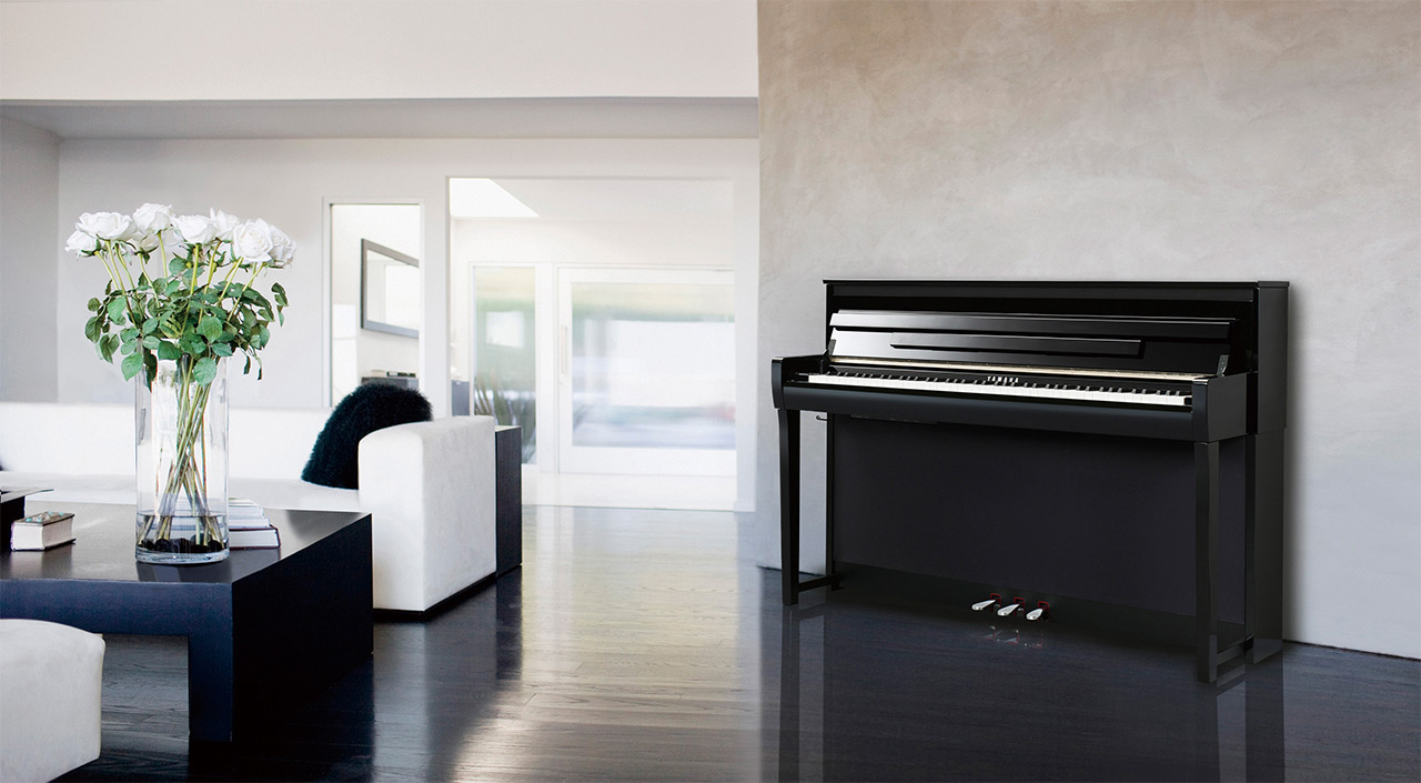 Yamaha Clavinova Clp 685 Pe Schwarz Hochglanz Premium Sparpaket